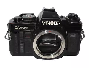 Minolta X-700 MPS 35mm SLR Film Camera Black Body - Excellent Condition - READ! - Picture 1 of 8