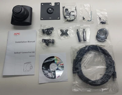 Cámara APC NetBotz Pod 160 NBPD0160 accesorios completos Foto 1 de 4