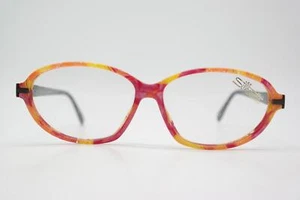 Vintage Brille Silhouette 1358 /50 Mehrfarbig Schwarz Gold Oval Brillengestell - Bild 1 von 6