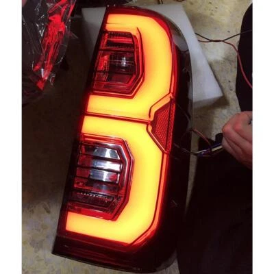 For Toyota Pickup Kun25 SR5 Hilux Mk5 Mk6 05-13 Tail Lamp Rear Light Smoke LED - Image 1 of 4