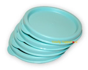 Juego de 4 sellos Tupperware de repuesto G Snack Cup tapas pez loro Aruba azul 4922 - Imagen 1 de 1