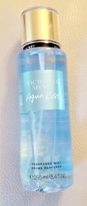 VICTORIA'S SECRET AQUA KISS FRAGRANCE BODY MIST SIZE 8.4 OZ SCUFFED CONTAINER  - Picture 1 of 2