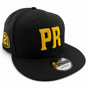 Cappello Berretto Regolabile Snapback New Era Nazionale Porto Rico Rubio 21 9FIFTY - Foto 1 di 7
