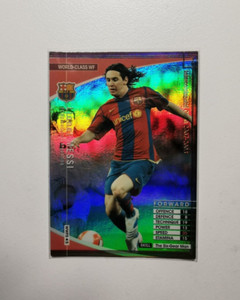 Panini WCCF 0708 Lionel Messi Reflector Barcelona Barca Argentina RARE!!!