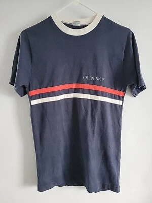 Camiseta True Vintage OLIN SKIS Medium Champion Hecha en EE. UU. 27x16 Puntada Única Foto 1 de 4