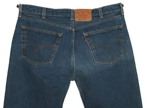 LEVI'S 1995 VINTAGE 501xx clásico azul denim jeans w40 l31 (real W36 L28) EE. UU. - Imagen 1 de 11