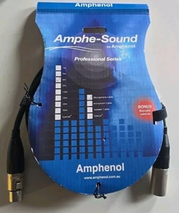 Amphenol Xlr Extension Lead Plug To Socket - Picture 1 of 4