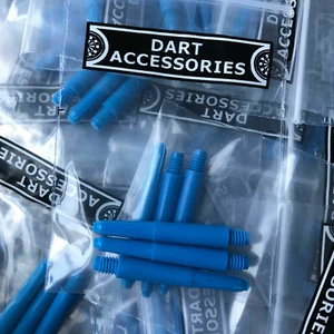 5 Sets blaue Pfeilstängel starke Nylon Kunststoff kurze Länge 35 mm Darts Wellen - Bild 1 von 4