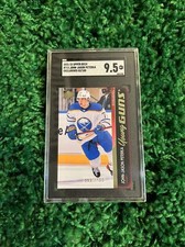 John Jason (JJ) Peterka Young Guns Exclusive Rookie Card SGC 9.5