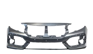 GENUINE HONDA CIVIC MK10 17-2019 FRONT BUMPER (71101-TGG-E00ZG) POLISHED METAL - Picture 1 of 6