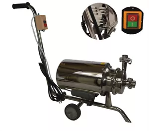110V 750W Centrifugal Pump Sanitary Beverage Pump 3T/h Inletφ1.4" Outlet φ1.25"  - Picture 1 of 10