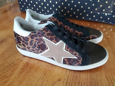 Zapatillas informales Freebird By Steven FB927 estampado de leopardo y gamuza para dama talla 9 Foto 1 de 4