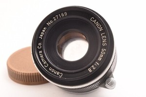 Canon 5cm 50mm f2.8 f/2.8 Leica screw mount Lens #27169 kjm 111-77-2 240224