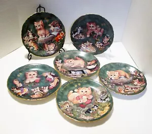 Piatti Faithful Furry Friends Jurgen Scholz set di 6 decorazioni di scambio Bradford - Foto 1 di 19