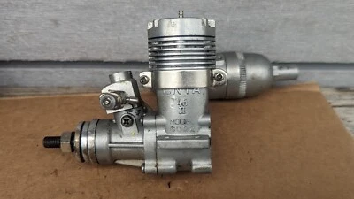 Vintage ENYA Engine 45 II  Muffler Airplane Model 6002 FOR PARTS OR DISPLAY  - Image 1 of 4