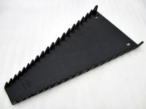 S-K Tools 15 Slot Metric or SAE Wrench Rack Black Made in USA - Picture 1 of 6