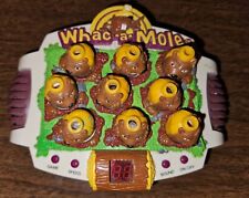 1999 HASBRO WHAC A MOLE ELECTRONIC HANDHELD GAME VINTAGE W/ SOUND LIGHT (TESTED)