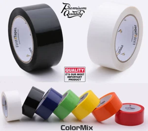 Strong Colored Parcel Packaging Tape For Cartons Box Packing Sealing 48mm x 66m - Picture 1 of 20