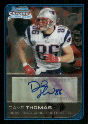 2006 Bowman Chrome Rookie Autographs #262 David Thomas D - Image 1 of 2