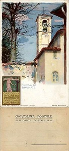 Como-Brunate, cart. ufficiale amministrazione funicolare, chiesa di Brunate - Bild 1 von 1