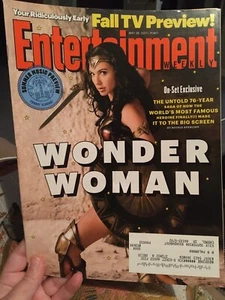 Wonder Woman Gal Gadot Entertainment Weekly (EW) Magazine May 2017  - Picture 1 of 2