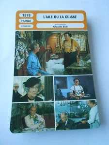 Fiche Cinéma L'aile ou la cuisse 1976 Claude Zidi Coluche Louis de Funès - Picture 1 of 1