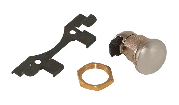 Chrome Fuel Door Push Button Harley Gas Tanks Touring Model Fuel Door Button - Изображение 1 из 1