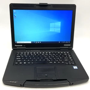 Panasonic Toughbook CF-54 Intel Core i5 7th Gen 8GB RAM 256GB SSD Win 10 Pro - Picture 1 of 7