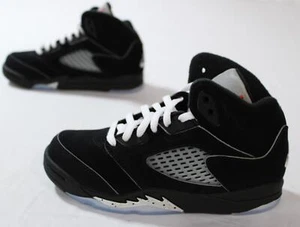 Nike Boy's Air Jordan 5 Retro OG PS Shoes CD4 Black Metallic Reimagined US:1.5Y - Picture 1 of 8