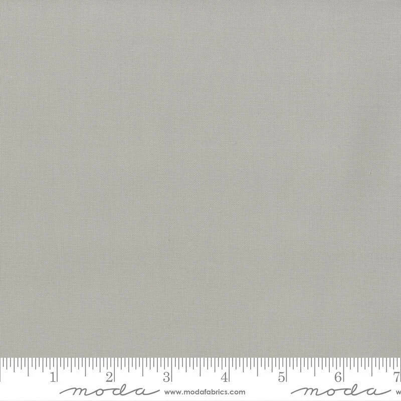 Moda BELLA SOLIDS Grey 108" Quilt Backing Fabric 11082 83 By The Yard - Image 1 of 1