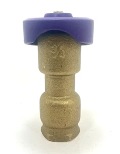 VÁLVULA DE ACOPLAMIENTO RÁPIDO DE AGUA RECUPERADA 3/4" PÁJARO LLUVIA, COMPATIBLE CAZADOR - Imagen 1 de 2