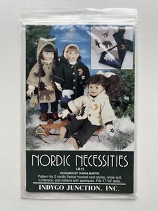 VINTAGE Indygo Junction, Inc.-For 17”-19” Doll-Dainty Daisies-Fashion Pattern - Picture 1 of 4