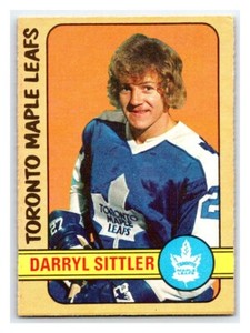 1972-73 OPC DARRYL SITTLER VINTAGE NHL HOCKEY CARD # 188 Toronto Maple Leafs BV