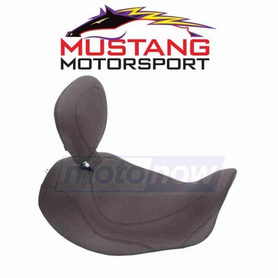 Mustang Wide Tripper Forward Solo Seat for 2006 Harley Davidson FXDLI Dyna qw Foto 1 de 4