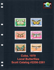 $4.10 Scott Value - 1979 CARIBBEAN Butterflies Tropics scarcer CV MNH NH UMM