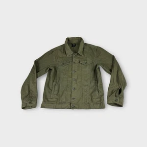 Ripcurl Denim Green Long Sleeve Button Up Casual Jacket Men's Large - Picture 1 of 10