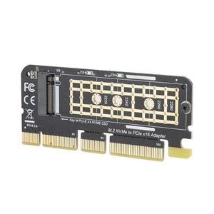 M.2 NGFF SSD To PCI-E 3.0 X16 High Speed SSD Hard Disk Adapter Expansion Rise FY - Afbeelding 1 van 7
