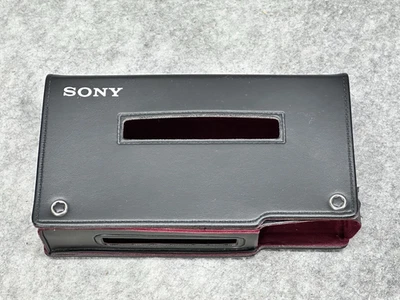 ORIGINAL LEATHER CASE FOR SONY WM-D6C  CASSETTE WALKMAN - Image 1 of 4