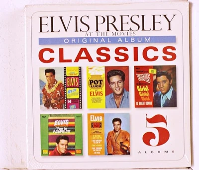 Elvis Presley – Original Album Classics: At The Movies (5×CD Box Set, 2011 Euro - Image 1 of 2