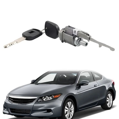 Ignition Switch Cylinder Starter Lock W/ 2 Keys For Honda Accord Acura Civic CRV - Image 1 of 4