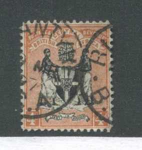 British Central Africa 1896 4d used - Picture 1 of 1