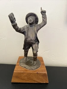 Tom Knapp Signed 1979 Street Preacher Bronze Sculpture RAP Vintage 7" - Picture 1 of 15