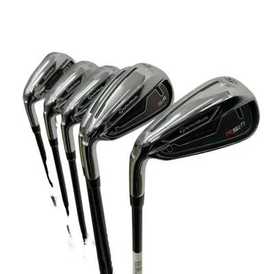 TaylorMade RSI 1 lefty Iron Set 5-9,Pw 6pc Flex Stiff TM7-115 Graphite - Image 1 of 4