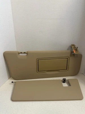 Mercedes ML350 2009 OEM parasol pasajero delantero derecho con extensión beige Foto 1 de 4