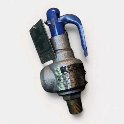 Dresser Consolidated Safety Valve 1543D 1/2" NPT X 3/4" NPT 125 PSI NEW $99 - Image 1 of 4