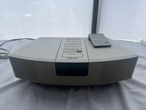 Bose Wave Radio AM/FM Alarm Clock With Remote AWR1-1W TESTED/WORKING - Picture 1 of 8