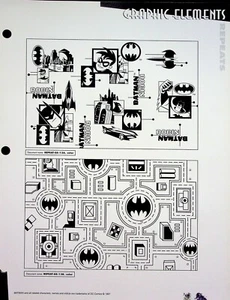 The New Batman Adventures ALINEACIÓN DE PERSONAJES Modelo Guía de Estudio COPIA Página - Imagen 1 de 2