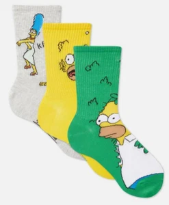 Calcetines de Los Simpson 3 pares Homer Marge - Imagen 1 de 2