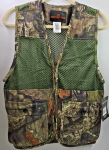 HQ Outfitters HQ-DVST-XS/S Dove/Small Game Vest with game bag, Mossy Oak - Picture 1 of 4