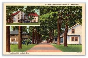 Hotel Linwood & Cottages Vermillion Ohio UNP ~ on lake erie - Picture 1 of 2
